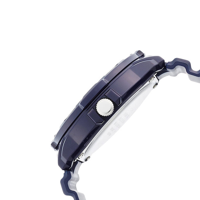 Casio General MRW-200HC-2BVDF Water Resistant 100M Navy Resin Band
