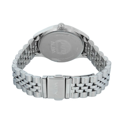 Alba Fashion AH7DZ5X1 Ladies Black Dial Stainless Steel Strap