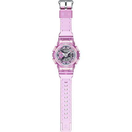 Casio G-Shock GMA-S110VW-4ADR Virtual World Series Digital Analog Dial Transparent Pink Resin Band