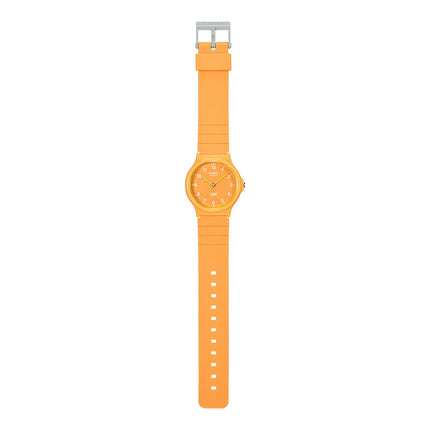 Casio General MQ-24B-9BDF Pop Analog Yellow Dial Yellow Resin Band