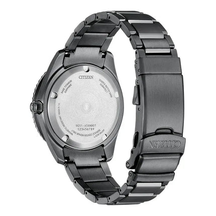 Citizen Promaster NB6025-59H Fujitsubo Automatic Super Titanium Grey Dial Gunmetal Titanium Strap