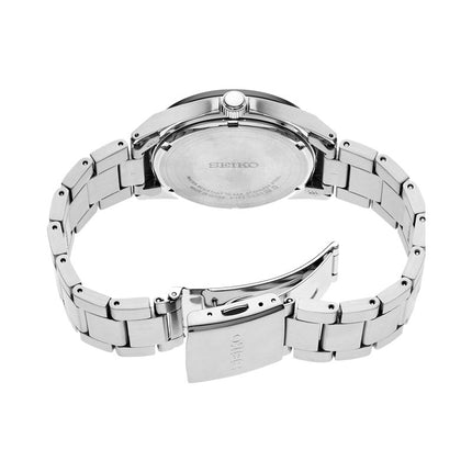 Seiko Classic SUR507P1 Essentials Grey Dial Stainless Steel Strap