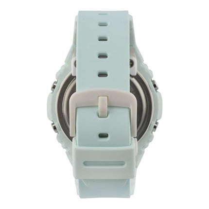 Casio Baby-G BGA-320FH-3ADR Fantasy Holographic Colors Digital Analog Dial Green Pastels Resin Band