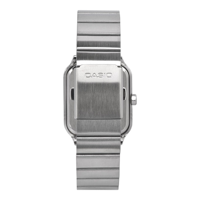 Casio General MTP-M305D-1A2VDF Men Moon Phase Black Dial Stainless Steel Band
