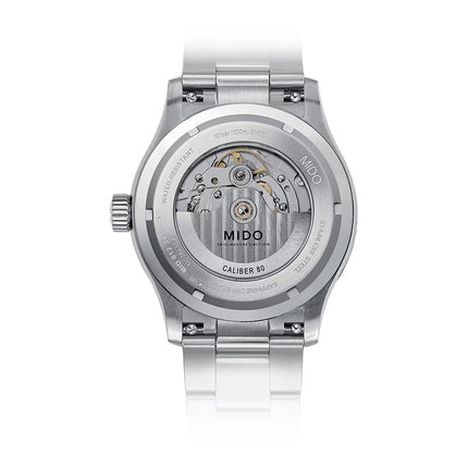 MIDO Multifort M M038.430.11.051.00 Black Gradient Dial Stainless Steel Strap