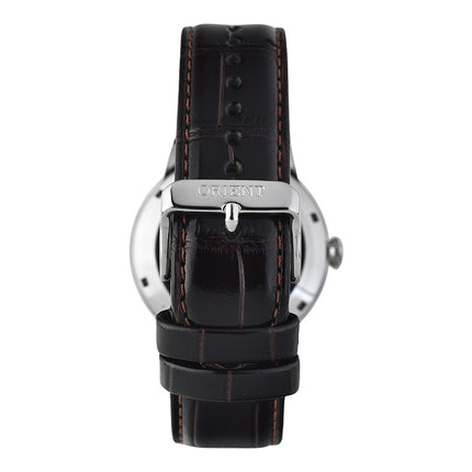 Orient Bambino V2 Roman TAC00009W Automatic White Dial Brown Leather Strap