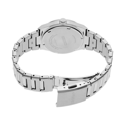 Seiko Ladies SUR575P1 Discover More Blue Dial Stainless Steel Strap