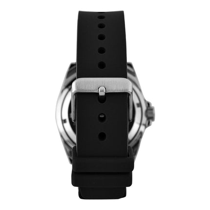 Alba AL4627X1 Men Automatic Black Dial Black Rubber Strap