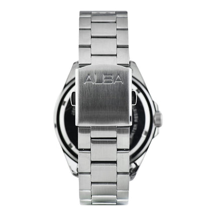 Alba Active AS9Q41X1 Men Green Dial Stainless Steel Strap