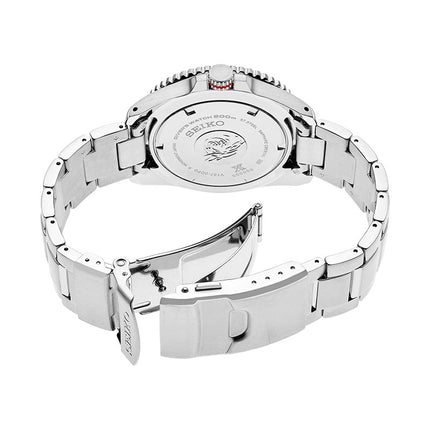 Seiko Prospex SNE589P1 Solar Divers 200M Black Dial Stainless Steel Strap
