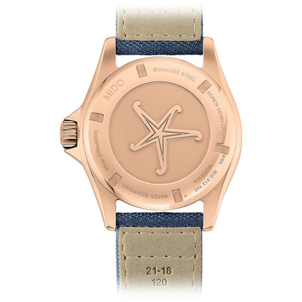 MIDO Ocean Star M026.830.38.041.00 Automatic Blue Dial Blue Fabric Strap