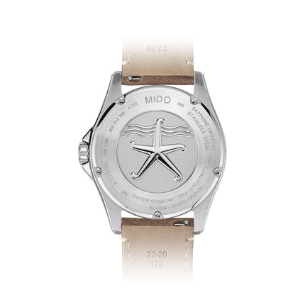 MIDO Ocean Star 200C M042.430.16.051.00 Men Automatic Black Dial Brown Leather Strap