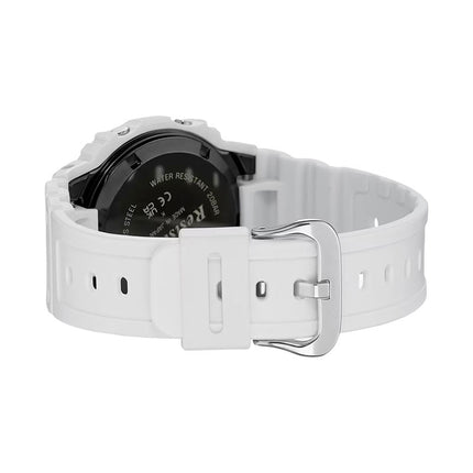 Casio G-Shock GW-5000HS-7DR Heritage Series Square Tough Solar Digital Dial White Resin Band
