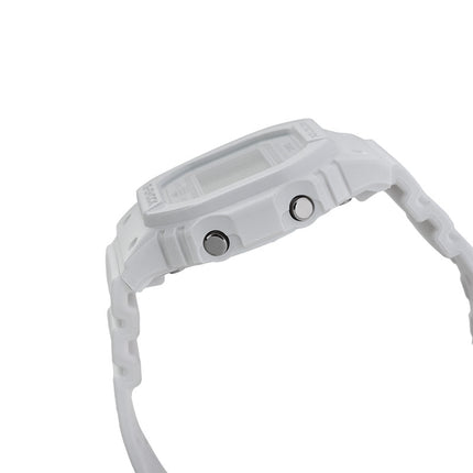 Casio G-Shock GMD-S5600BA-7DR Monotone Series White Digital Dial White Resin Band