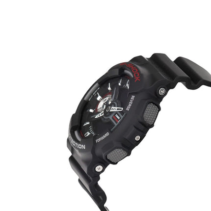 Casio G-Shock GA-110-1ADR Men Digital Analog Dial Black Resin Band