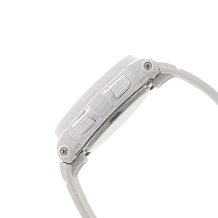 Casio Baby-G BGA-250-7A2DR Beach Traveler Series Digital Analog Dial White Resin Band