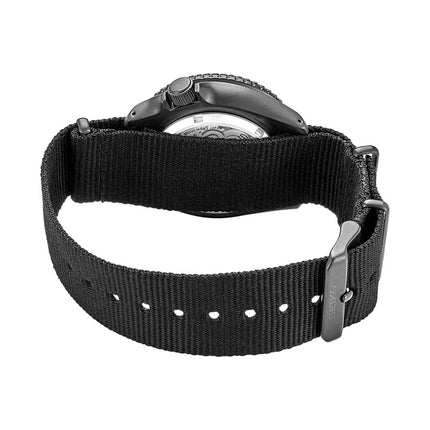 Seiko 5 Sports SRPD79K1 5KX SKX Sports Style Automatic Black Dial Black Nylon Strap