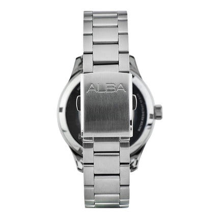 Alba Mechanical AL4261X1 Automatic Men Blue Dial Stainless Steel Strap