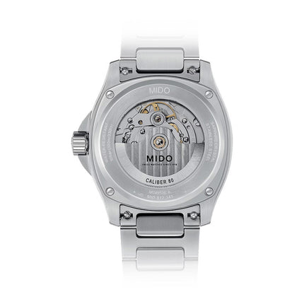 MIDO Multifort TV Big Date M049.526.11.041.00 Blue Dial Stainless Steel Strap