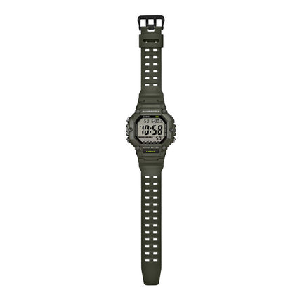 Casio General AE-1600HX-3AVDF Digital Dial Green Resin Band