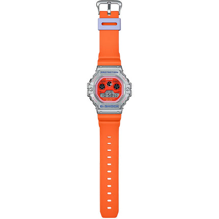 Casio G-Shock DW-5900EU-8A4DR Euphoria Series Digital Dial Orange Resin Band