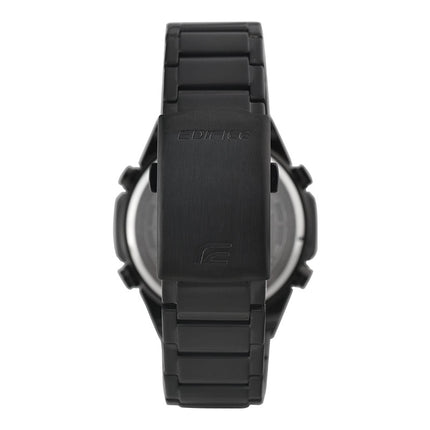Casio Edifice EFV-C110DC-1ADF Black Digital Analog Dial Black Stainless Steel Band