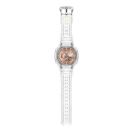 Casio G-Shock GA-2100BM-7A5DR CasiOak Bright Metallic Series Transparent Resin Band