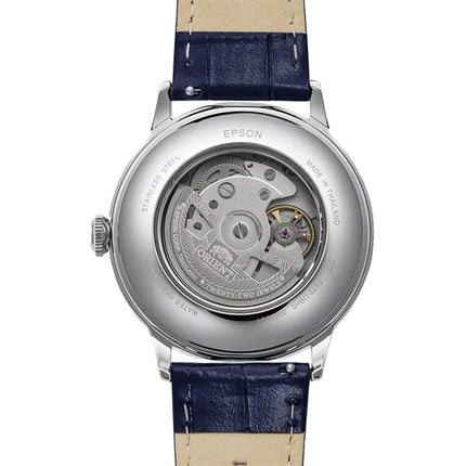 Orient Classic RA-AC0030L Bambino Automatic Light Blue Gradation Dial Blue Leather Strap