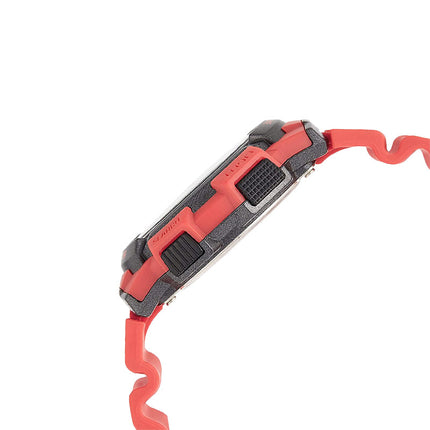 Casio General AE-1000W-4AVDF 10 Year Battery Life Digital Dial Red Resin Band