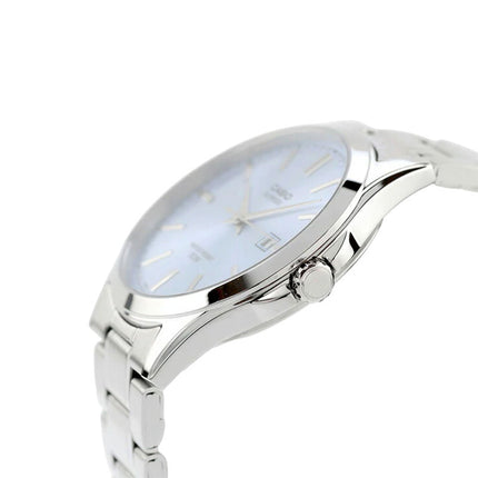 Casio General MTS-115D-2A2VDF Men Light Blue Dial Stainless Steel Band