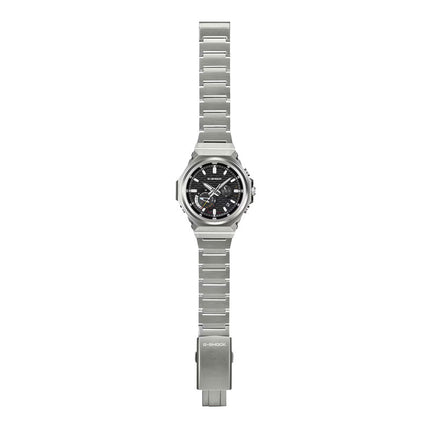 Casio G-Shock GST-B1000D-1ADR G-Steel Tough Solar Men Black Dial Stainless Steel Band