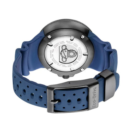 Citizen Promaster Marine BJ8055-04E Ecozilla Black Dial Blue Polyurethane Strap