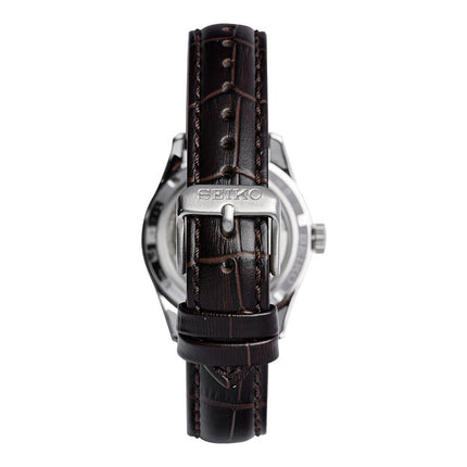Seiko 5 Sports SRPJ89K1 Flieger Suits Style Kelly Green Flieger Black Leather Strap
