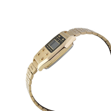 Casio General A1100G-5DF Digital Dial Gold Stainless Steel Band