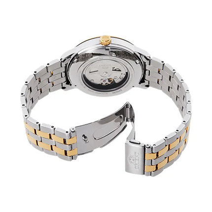 Orient Contemporary RA-AC0F08G Automatic Light Yellow Dial Dual Tone Metal Strap
