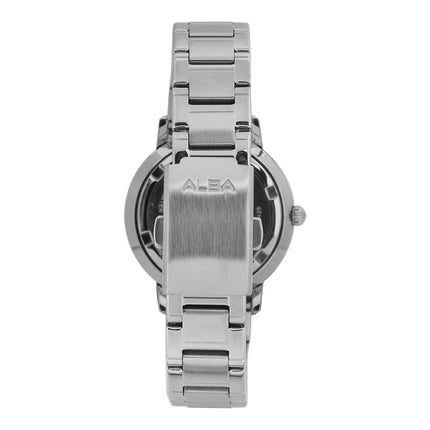 Alba AH7DL5X1 Ladies Pink Dial Stainless Steel Strap