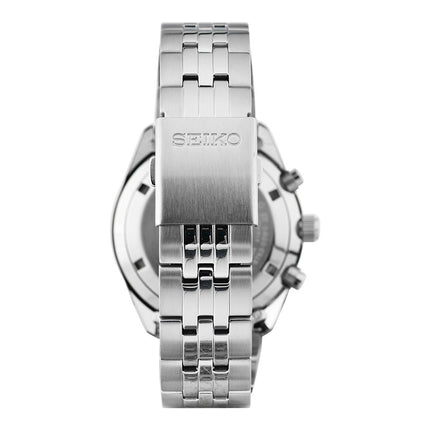 Seiko Chronograph SSB425P1 Essentials Panda Dual Tone Dial Stainless Steel Strap