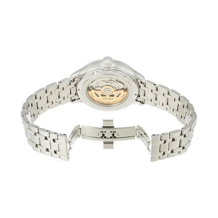 Seiko Presage SRPD39J1 Zen Garden Automatic White Dial Stainless Steel Strap