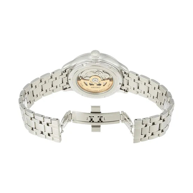 Seiko Presage SRPD39J1 Zen Garden Automatic White Dial Stainless Steel Strap