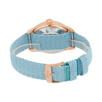 Oris Divers Sixty-Five 01-733-7771-3155-07-3-19-02BRS Cotton Candy Blue Dial Blue Nylon Strap