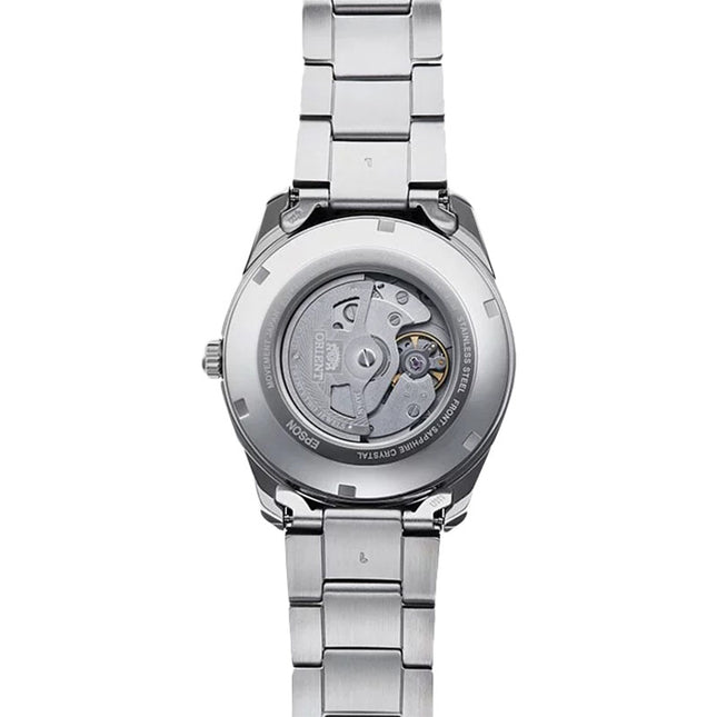 Orient Classic RA-AK0306S Automatic Sun & Moon White Dial Stainless Steel Strap