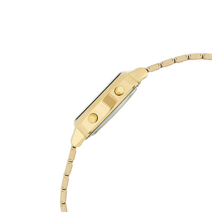 Casio General LA670WGA-1DF Vintage Ladies Digital Dial Gold Stainless Steel Band