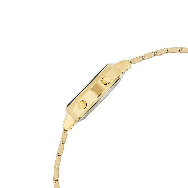 Casio General LA670WGA-1DF Vintage Ladies Digital Dial Gold Stainless Steel Band