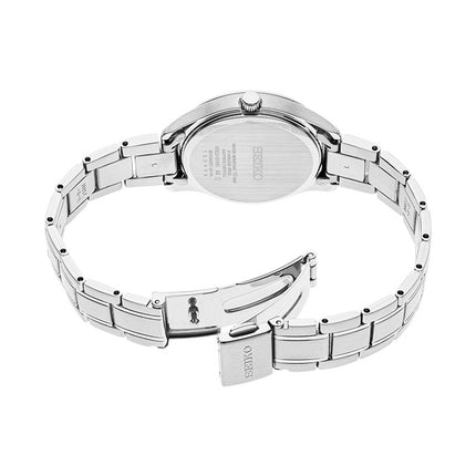 Seiko Classic SUR425P1 Discover More Blue Dial Stainless Steel Strap