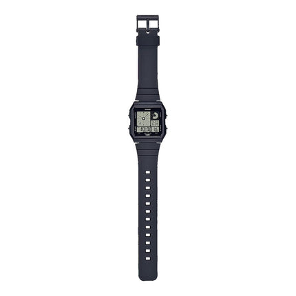 Casio General LF-20W-1ADF Pop Digital Dial Black Resin Band