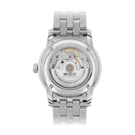MIDO Baroncelli M8600.4.21.1 Lady Automatic Silver Dial Stainless Steel Strap 