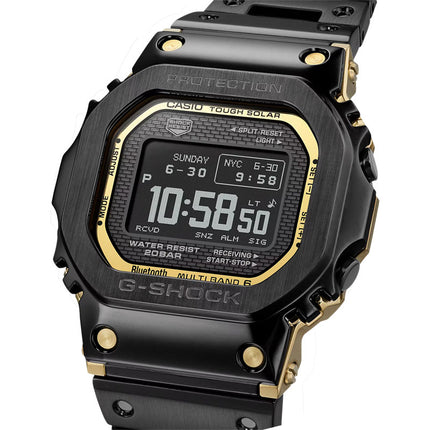 Casio G-Shock GMW-BZ5000BD-1DR Full Metal Digital Dial Stainless Steel Band