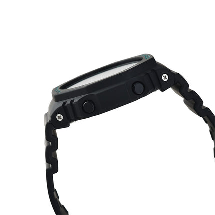 Casio G-Shock GMA-S2100GA-1ADR CasiOak Green Accent Series Digital Analog Dial Black Resin Band