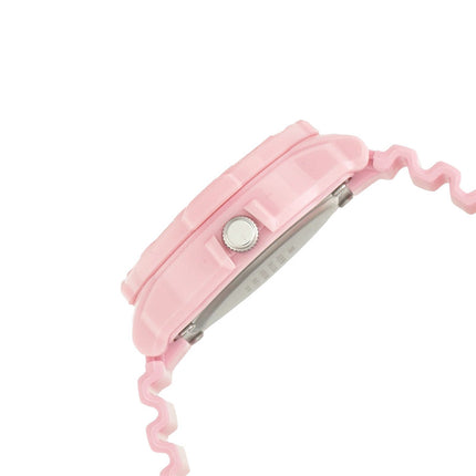 Casio General LRW-200H-4E4VDF Ladies Analog Pink Sunray Dial Pink Resin Band