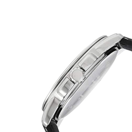Casio General MTP-1314L-8AVDF Enticer Men Black Dial Black Leather Band